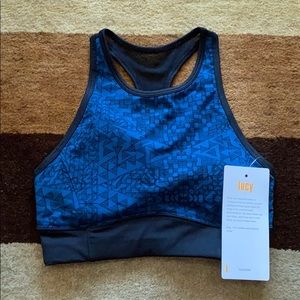 NWT Lucy Sports Bra